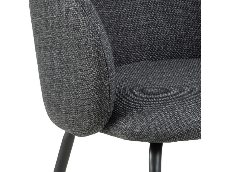 Krzesło Eleanor szare ciemne - ACTONA